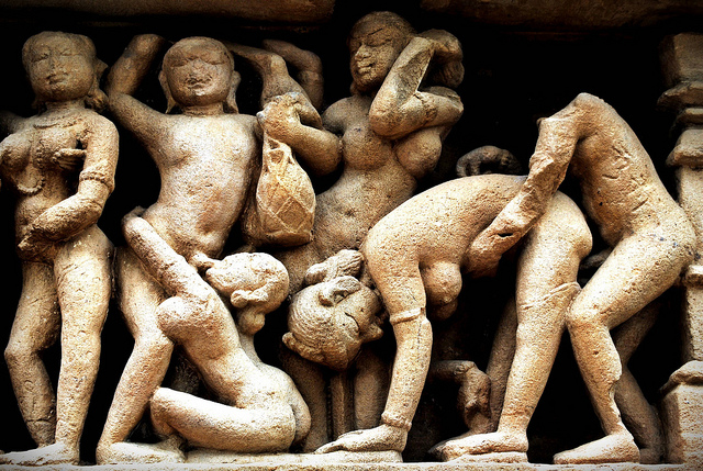 Estátua representando sexo na antiguidade
